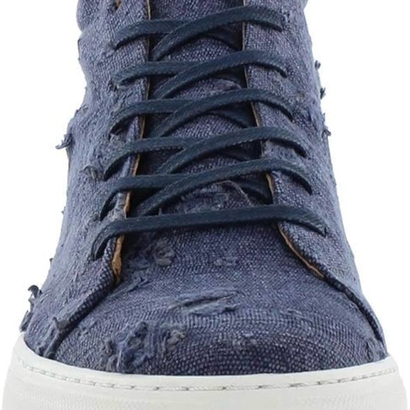 Supply Lab Deacon Men's Blue High-Top Sneakers sz 9 nwb - Picture 2 of 5
